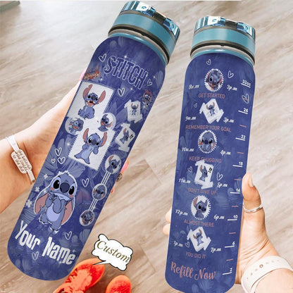 Love Ohana - Personalized Ohana Water Tracker Bottle 0523