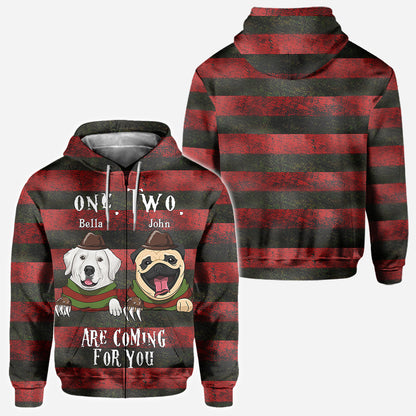 Coming For You - Personalized Dog All Over Shirt