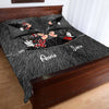 I&#39;m Yours - Personalized Couple Quilt Set