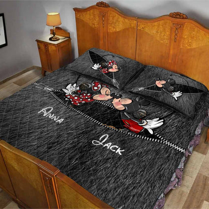 I'm Yours - Personalized Couple Quilt Set