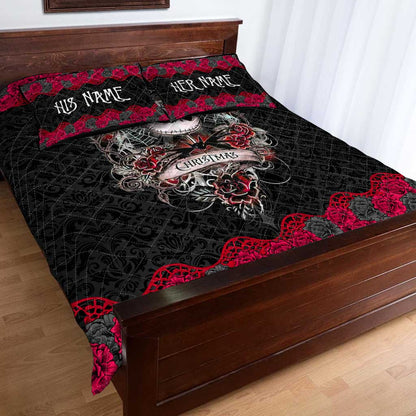 Dark Roses Nightmare - Personalized Nightmare Quilt Set