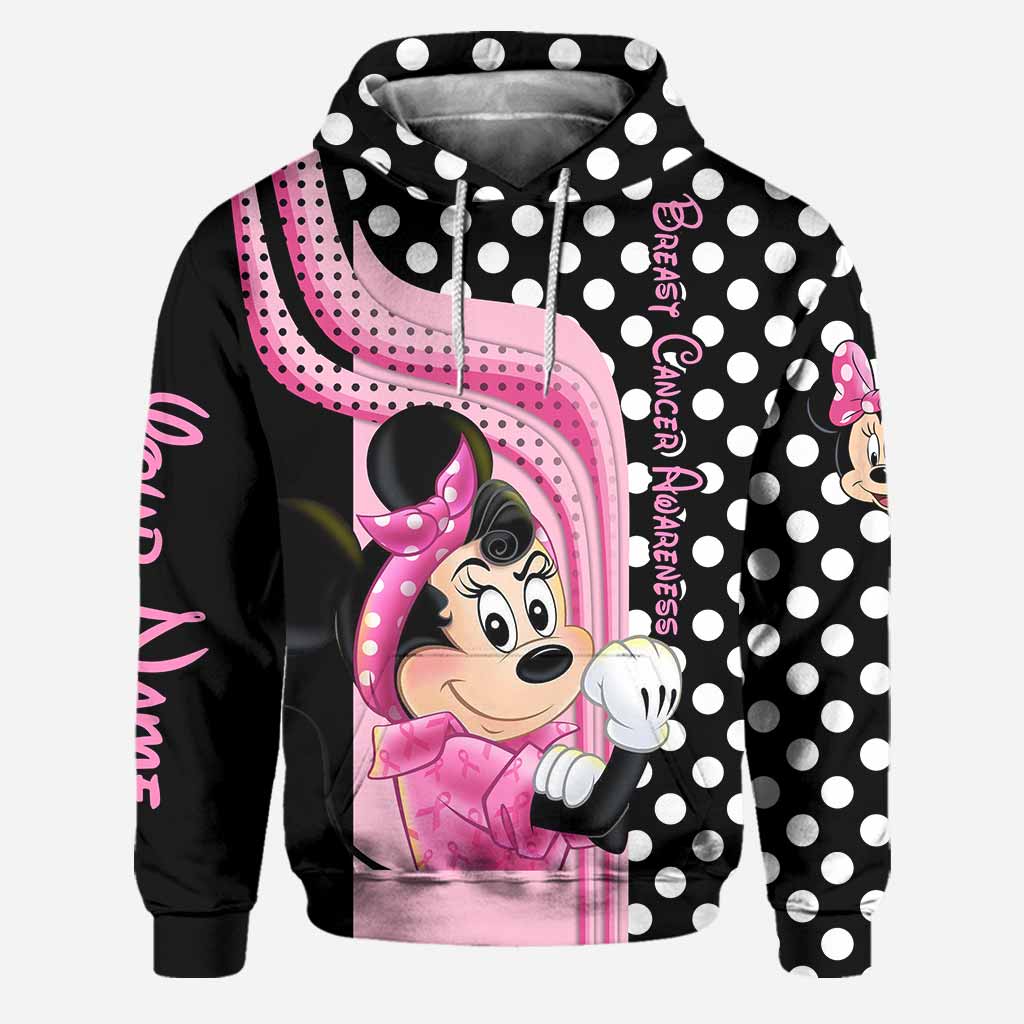 Unbreakable - Personalized Breast Cancer Awareness Hoodie and Leggings