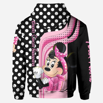 Unbreakable - Personalized Breast Cancer Awareness Hoodie and Leggings