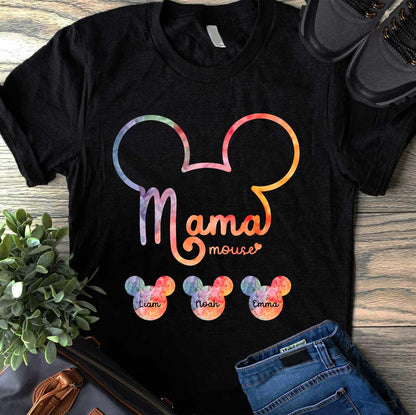 I Love Being A Mama - Personalized Mother T-shirt and Hoodie