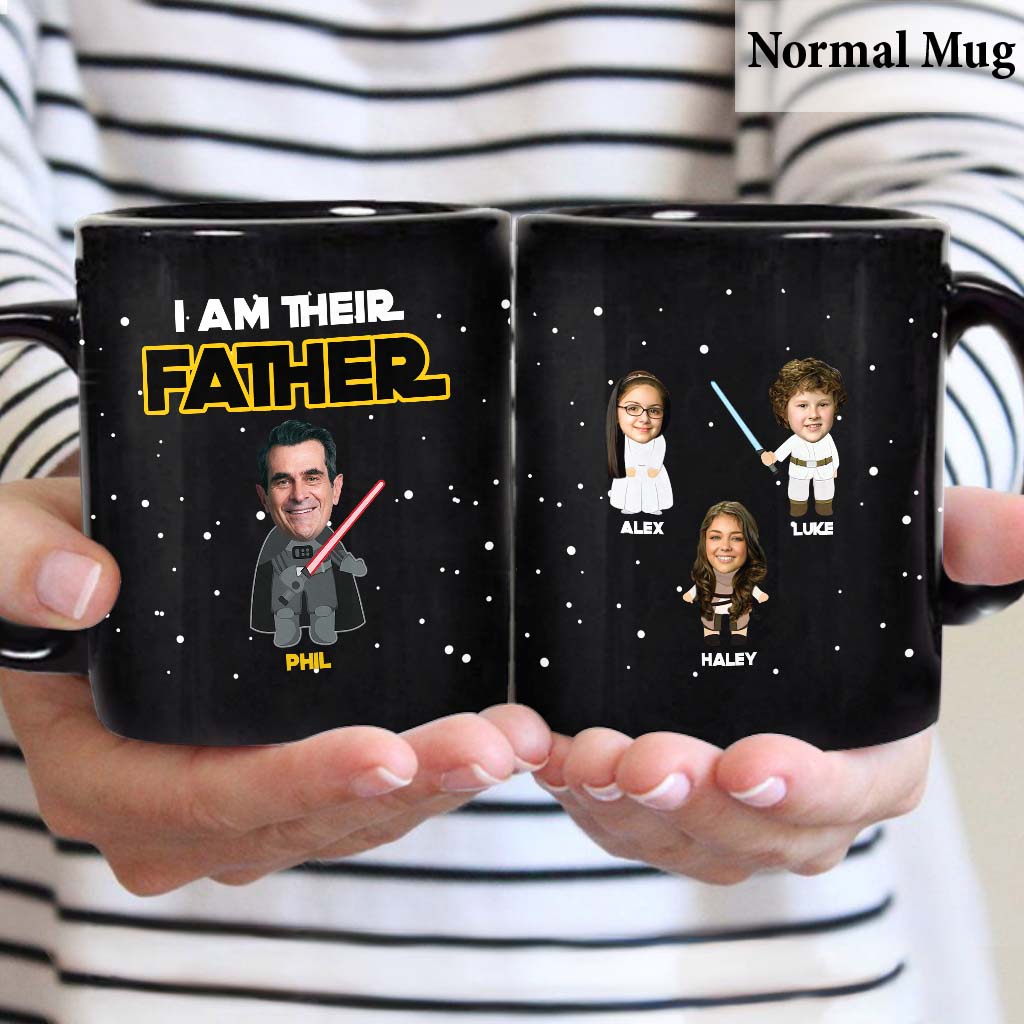 I Am Their Father - Personalized Father's Day Father Mug
