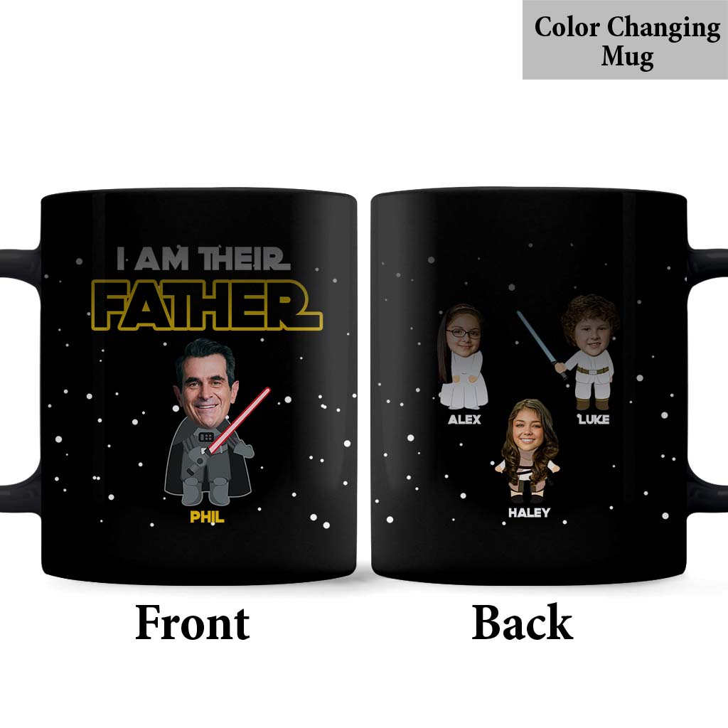 I Am Their Father - Personalized Father's Day Father Mug