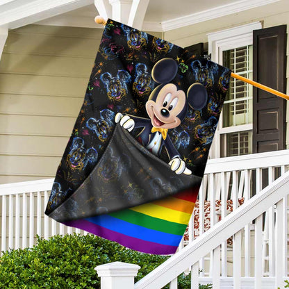 Magic And Pride - LGBT Support House Flag