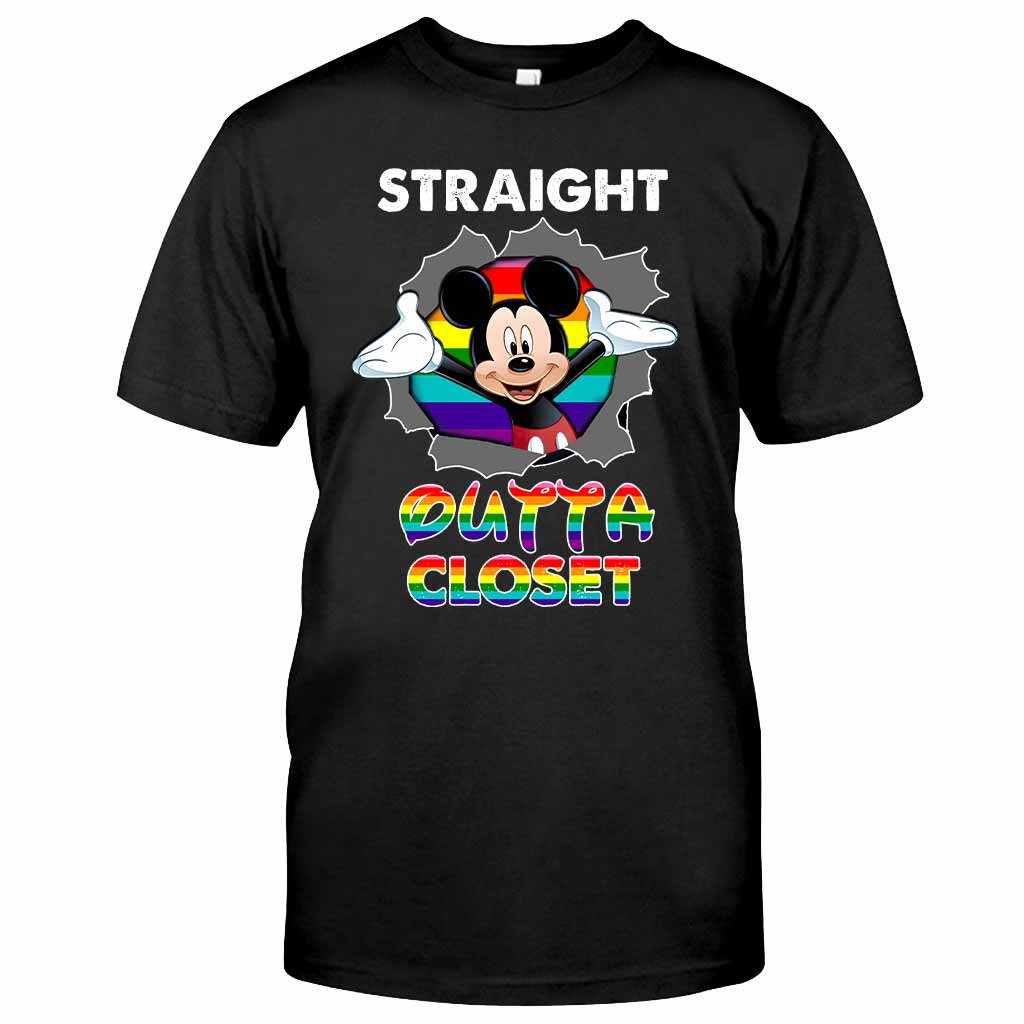 Straight Outta Closet - Personalized LGBT Support Kid Shirts