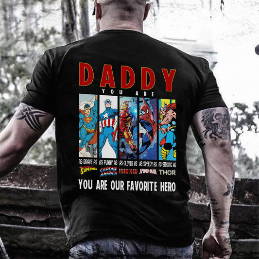 Super Daddy - Personalized Father T-shirt and Hoodie