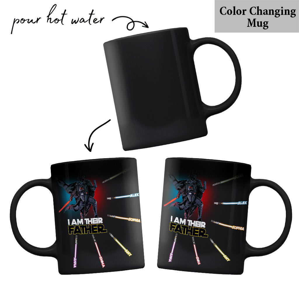 I Am Their Father - Personalized The Force Mug