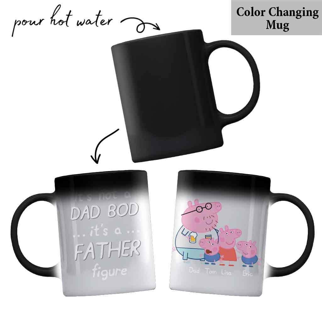 It's Not A Dad Bod - Personalized Father Mug