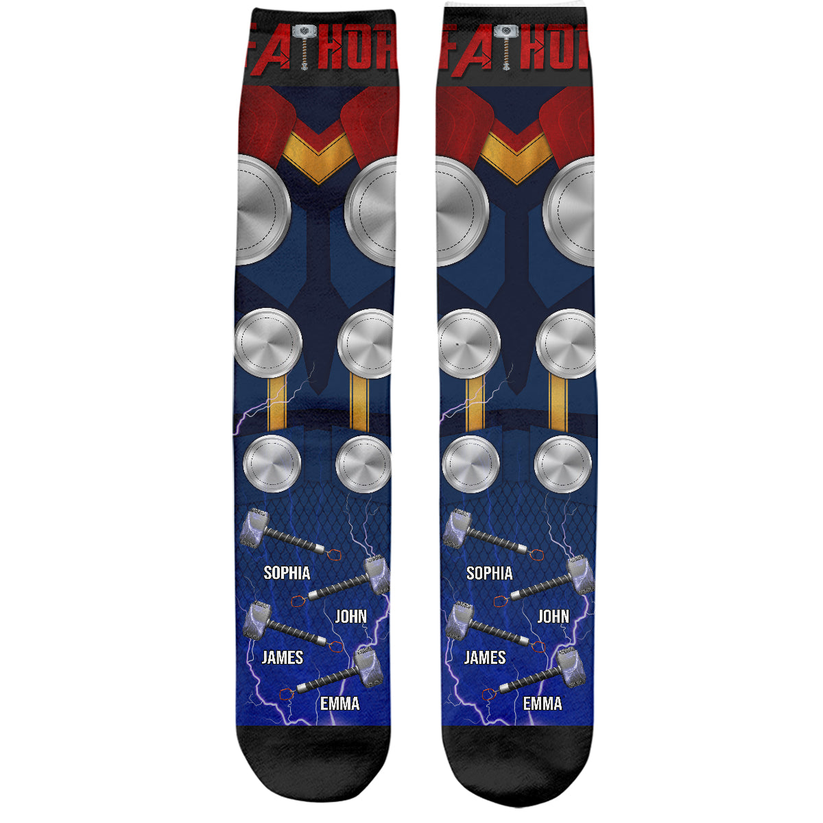 Fathor - Personalized Marvelous Universe Socks