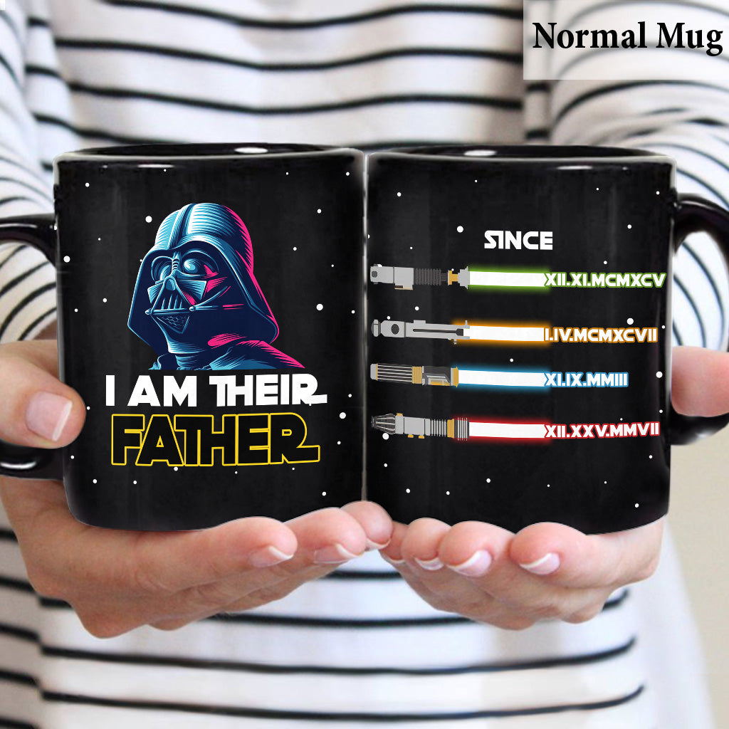 I Am Their Father - Personalized The Force Mug