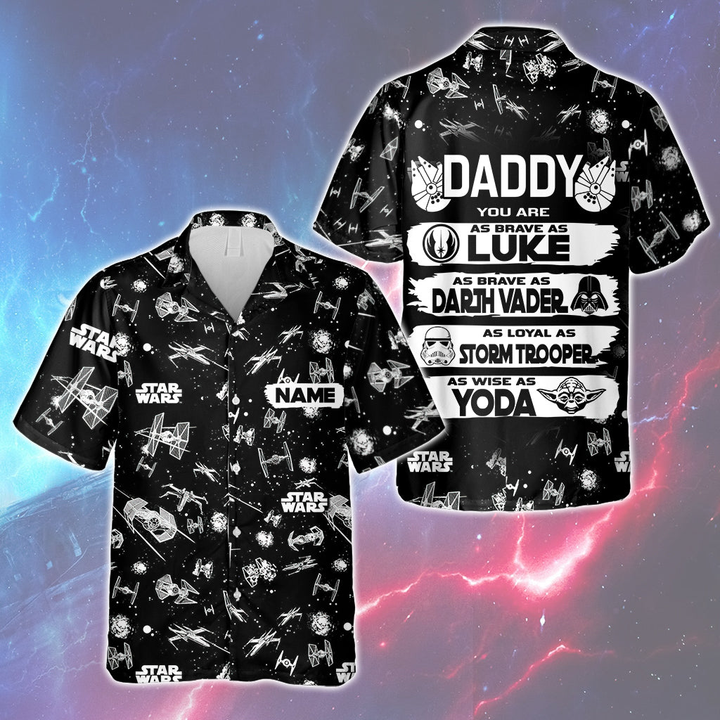 My Favorite Hero - Personalized The Force Hawaiian Shirt