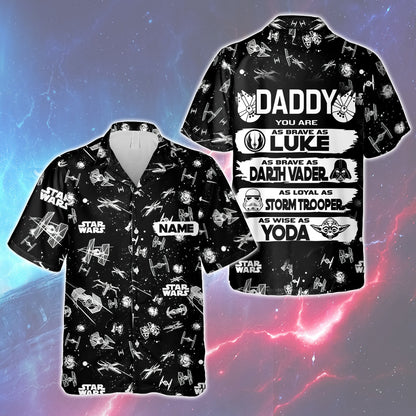 My Favorite Hero - Personalized The Force Hawaiian Shirt