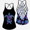 Salty LiL&#39; Beach - Turtle Cross Tank Top
