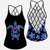 Salty LiL&#39; Beach - Turtle Cross Tank Top