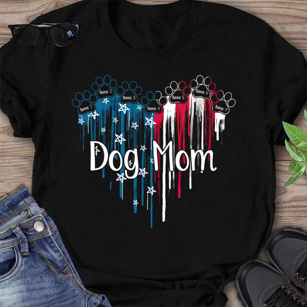 Dog Mom Personalized T-shirt and Hoodie