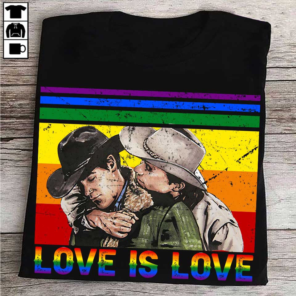 Love Is Love - LGBT Support T-shirt and Hoodie