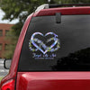 Forget Me Not  - Alzheimer Awareness Decal Full