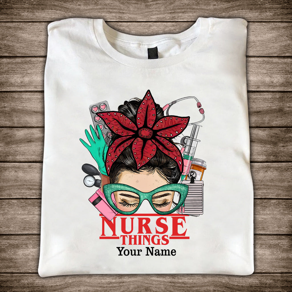 Nurse Things - Personalized Stranger Things T-shirt and Hoodie