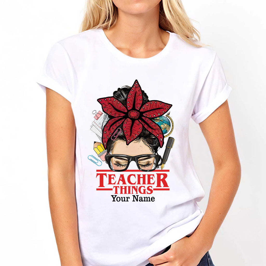 Teacher Things - Personalized Stranger Things T-shirt and Hoodie