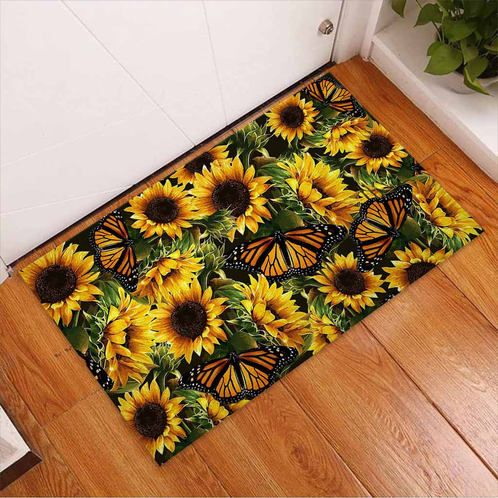 Hello Sunshine - Sunflower Doormat