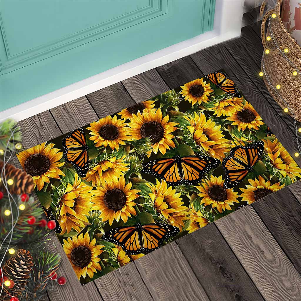 Hello Sunshine - Sunflower Doormat