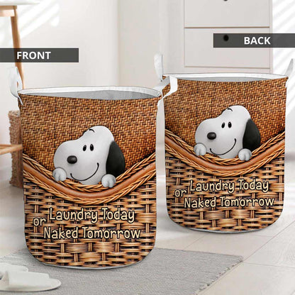 Laundry Today - Laundry Basket With 3D Pattern Print