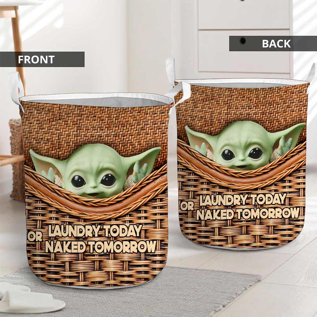 Laundry Today - The Force Laundry Basket With 3D Pattern Print