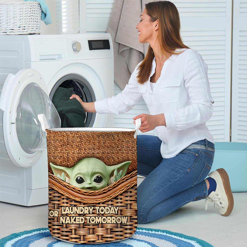 Laundry Today - The Force Laundry Basket With 3D Pattern Print