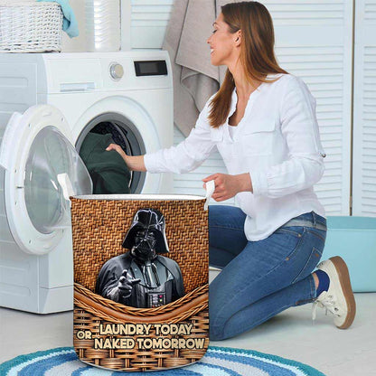 Laundry Today - The Force Laundry Basket With 3D Pattern Print