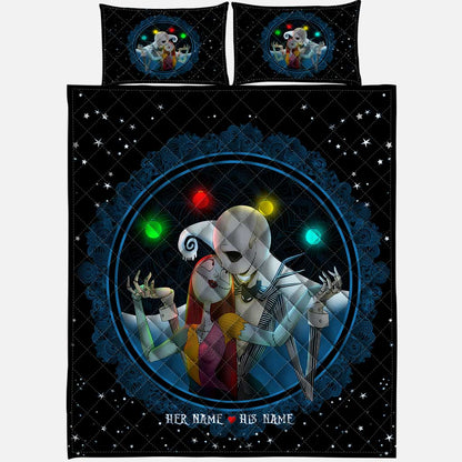 I'm Yours - Personalized Christmas Nightmare Quilt Set