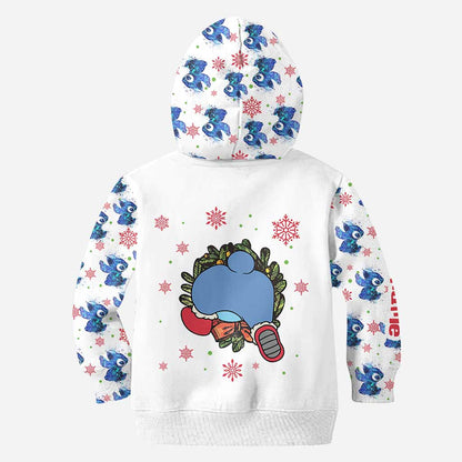 Merry Christmas - Personalized Christmas Ohana Hoodie and Leggings