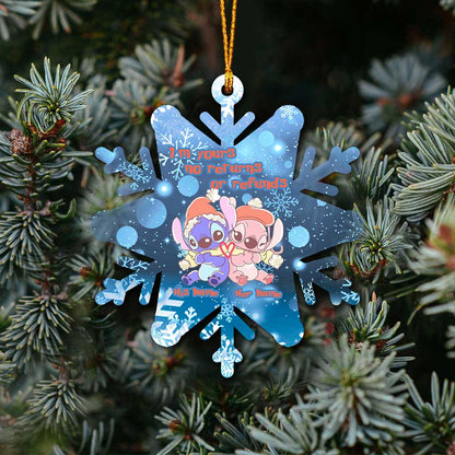 I’m Yours - Personalized Ohana Transparent Ornament