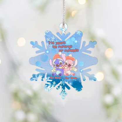 I’m Yours - Personalized Ohana Transparent Ornament