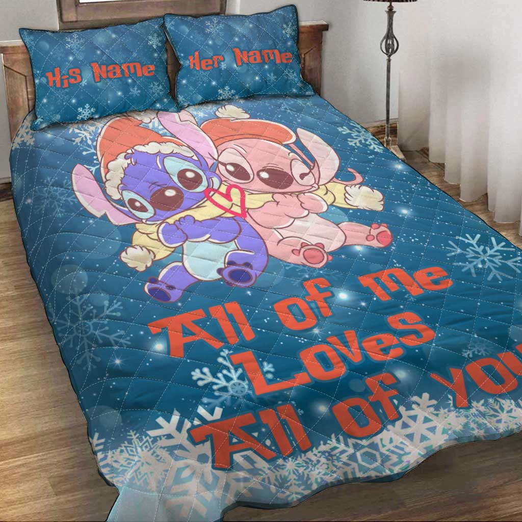 All Of Me - Personalized Ohana Quilt Set