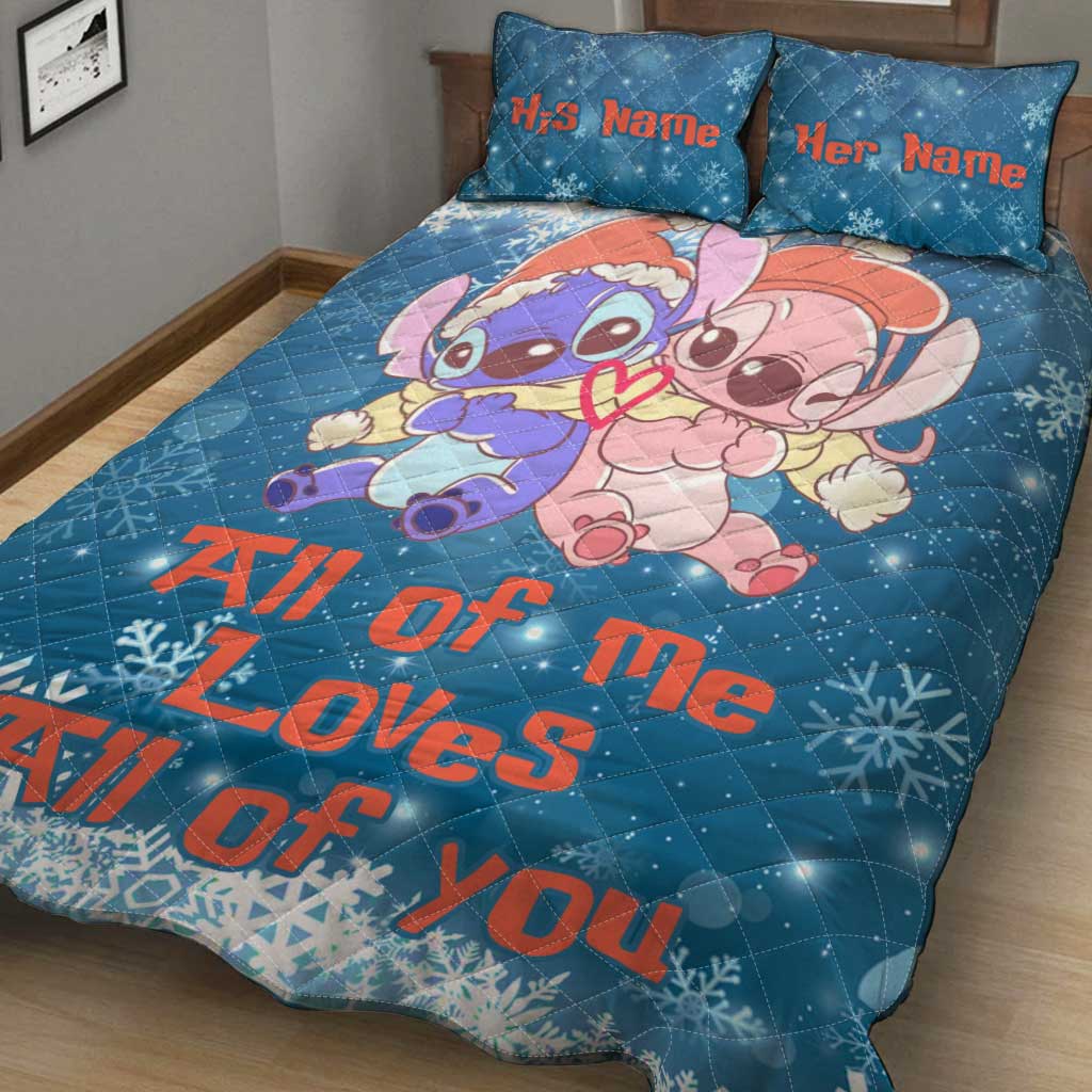 All Of Me - Personalized Ohana Quilt Set