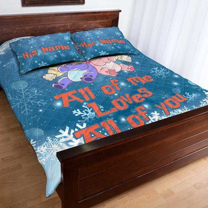 All Of Me - Personalized Ohana Quilt Set