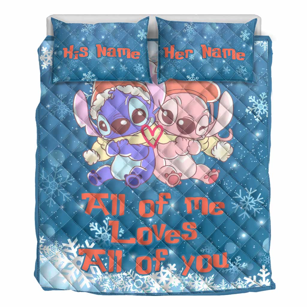 All Of Me - Personalized Ohana Quilt Set