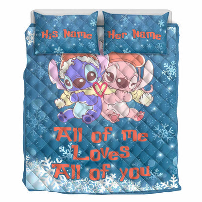 All Of Me - Personalized Ohana Quilt Set