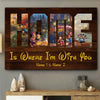 Home Is Where I&#39;m With You - Personalized Couple Mouse Poster