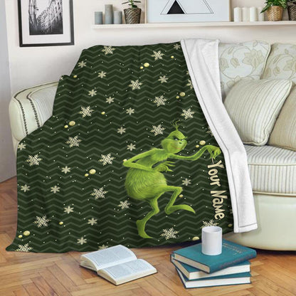 Wonderful Time Of A Year - Personalized Stole Christmas Blanket