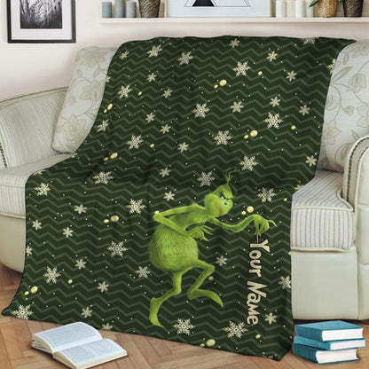 Wonderful Time Of A Year - Personalized Stole Christmas Blanket