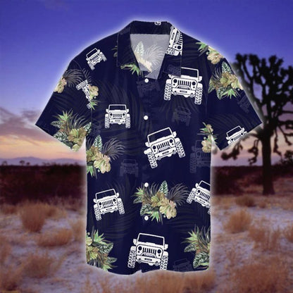 Jp Tropical Car Hawaiian Shirt 0523