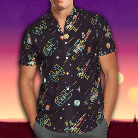 Star Ships - The Force Hawaiian Shirt 0523