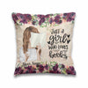 Book Lover - Personalized Throw Pillow