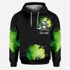 Zero Lucks Given - Personalized Patrick&#39;s Day Nightmare Hoodie and Leggings