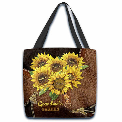 Grandma's Garden - Personalized Mother's Day Tote Bag