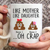 Like Mother Like Daughter - Personalized Mother&#39;s Day Father&#39;s Day Mug